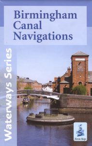 Cover of the waterway map "Birmingham Canal Navigations"