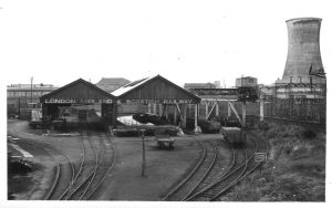 Chillington Wharf in a 1950 b/w photo