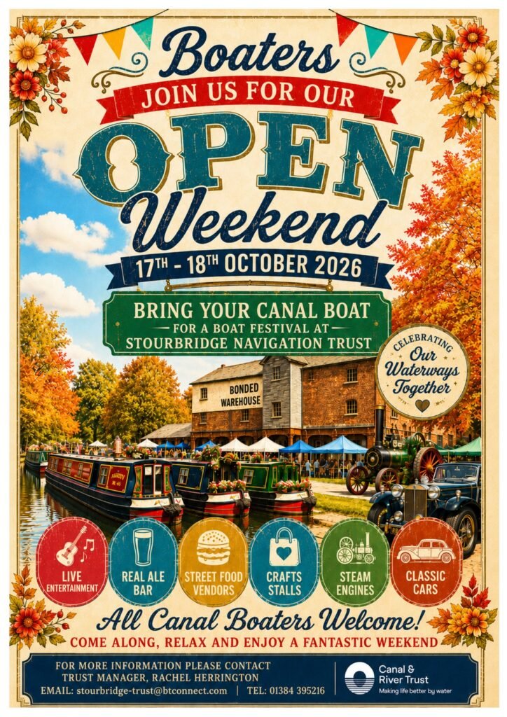 Stourbridge Navigation Trust Open Weekend